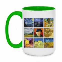 Кружки двоколірні 420ml