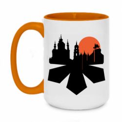 Кружки двоколірні 420ml