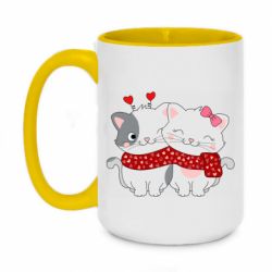 Кружки двоколірні 420ml