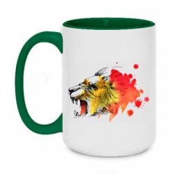 Кружки двухцветные 420ml