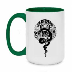 Кружки двухцветные 420ml