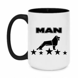 Кружки двухцветные 420ml