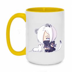 Кружки двухцветные 420ml