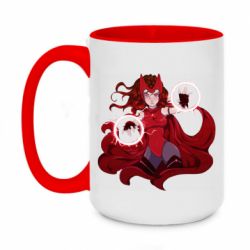 Кружка двухцветная 420ml Scarlet Witch Art - FATLINE Кружка двухцветная 420ml Scarlet Witch Art