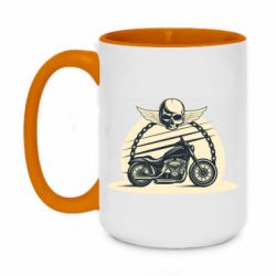 Кружки двухцветные 420ml