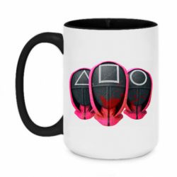 Кружки двоколірні 420ml