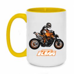 Кружки двоколірні 420ml