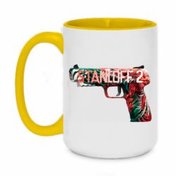 Кружки двухцветные 420ml