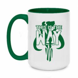 Кружки двухцветные 420ml