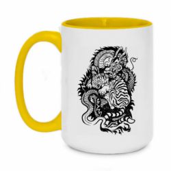 Кружки двоколірні 420ml