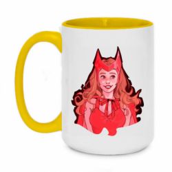 Кружка двоколірна 420ml Весела Ванда - FATLINE Кружка двоколірна 420ml Весела Ванда