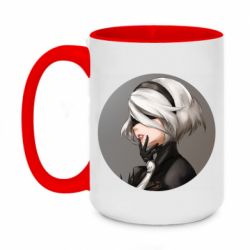 Кружки двухцветные 420ml