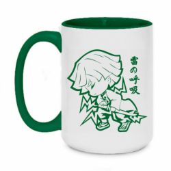 Кружки двухцветные 420ml