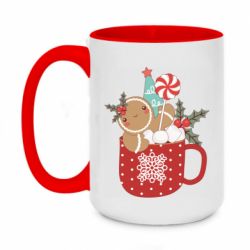 Кружки двухцветные 420ml