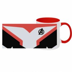 Кружка двухцветная с полной запечаткой Avengers Outfit - FATLINE Кружка двухцветная с полной запечаткой Avengers Outfit