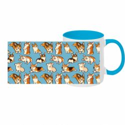 Кружки двухцветные с полной запечаткой - FATLINE