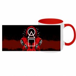 Кружки двоколірні з повною запечаткою - FATLINE