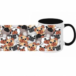 Кружки двоколірні з повною запечаткою - FATLINE