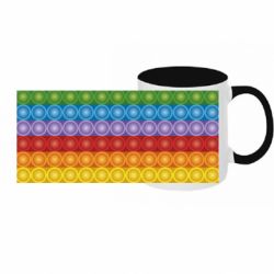 Кружки двухцветные с полной запечаткой - FATLINE