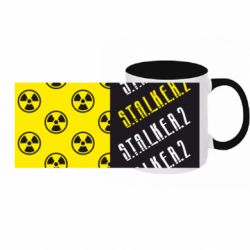 Кружки двоколірні з повною запечаткою - FATLINE