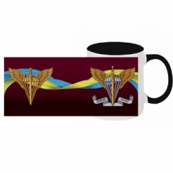 Кружки двоколірні з повною запечаткою - FATLINE