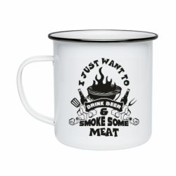 Кружки эмалированные