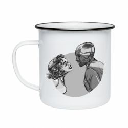 Кружка емальована Retro Wanda and Vision - FATLINE Кружка емальована Retro Wanda and Vision