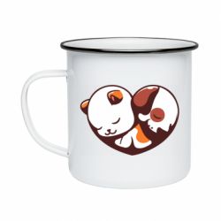 Кружки эмалированные