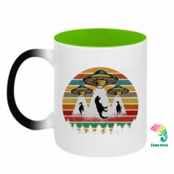 Кружки-хамелеоны двухцветные