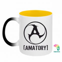 Кружки-хамелеони двокольорові