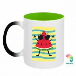Кружки-хамелеоны двухцветные