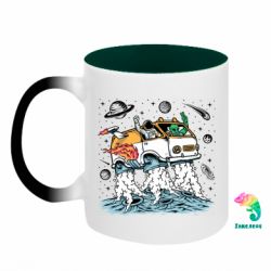 Кружки-хамелеоны двухцветные