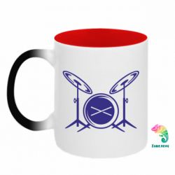 Кружки-хамелеони двокольорові