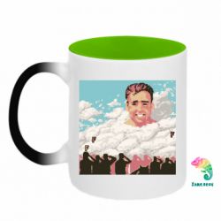 Кружки-хамелеони двокольорові