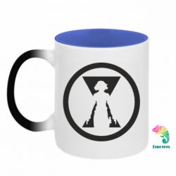 Кружки-хамелеоны двухцветные