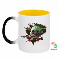 Кружки-хамелеоны двухцветные