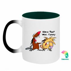 Кружки-хамелеоны двухцветные