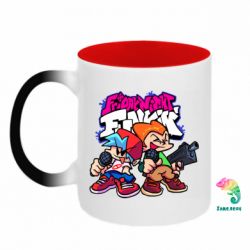 Кружки-хамелеоны двухцветные