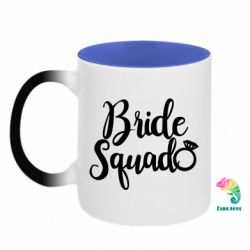 Кружка-хамелеон двухцветная Bride Squad - FATLINE Кружка-хамелеон двухцветная Bride Squad