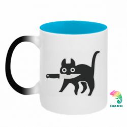 Кружки-хамелеоны двухцветные