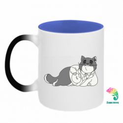 Кружки-хамелеоны двухцветные
