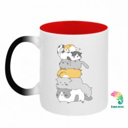 Кружки-хамелеони двокольорові
