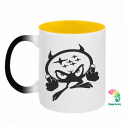 Кружки-хамелеоны двухцветные