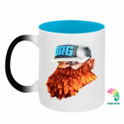 Кружки-хамелеоны двухцветные