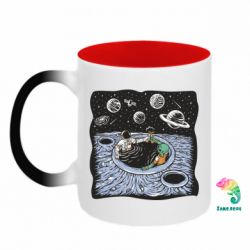 Кружки-хамелеоны двухцветные