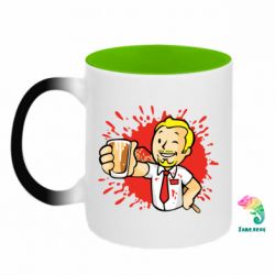 Кружки-хамелеони двокольорові