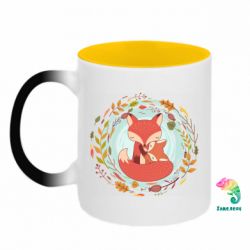 Кружки-хамелеони двокольорові