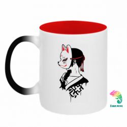 Кружки-хамелеоны двухцветные