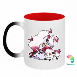 Кружки-хамелеони двокольорові