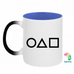 Кружки-хамелеони двокольорові